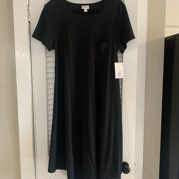 Lularoe Carly Size Medium Bundle Black & Grey - Picture 2 of 5